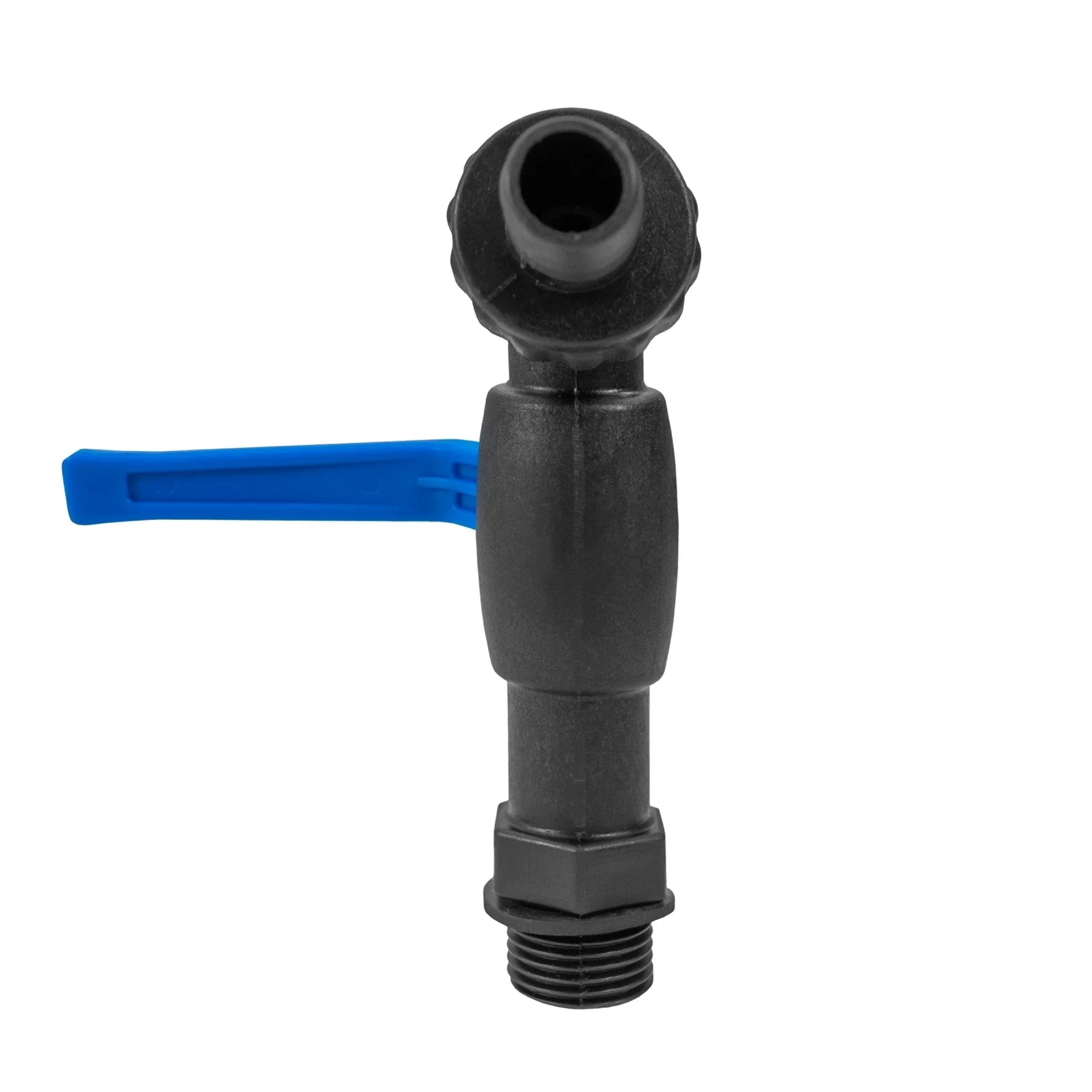 MDPE Tee 25mm and Nylon Garden Tap with Barb Outlet - Image 3