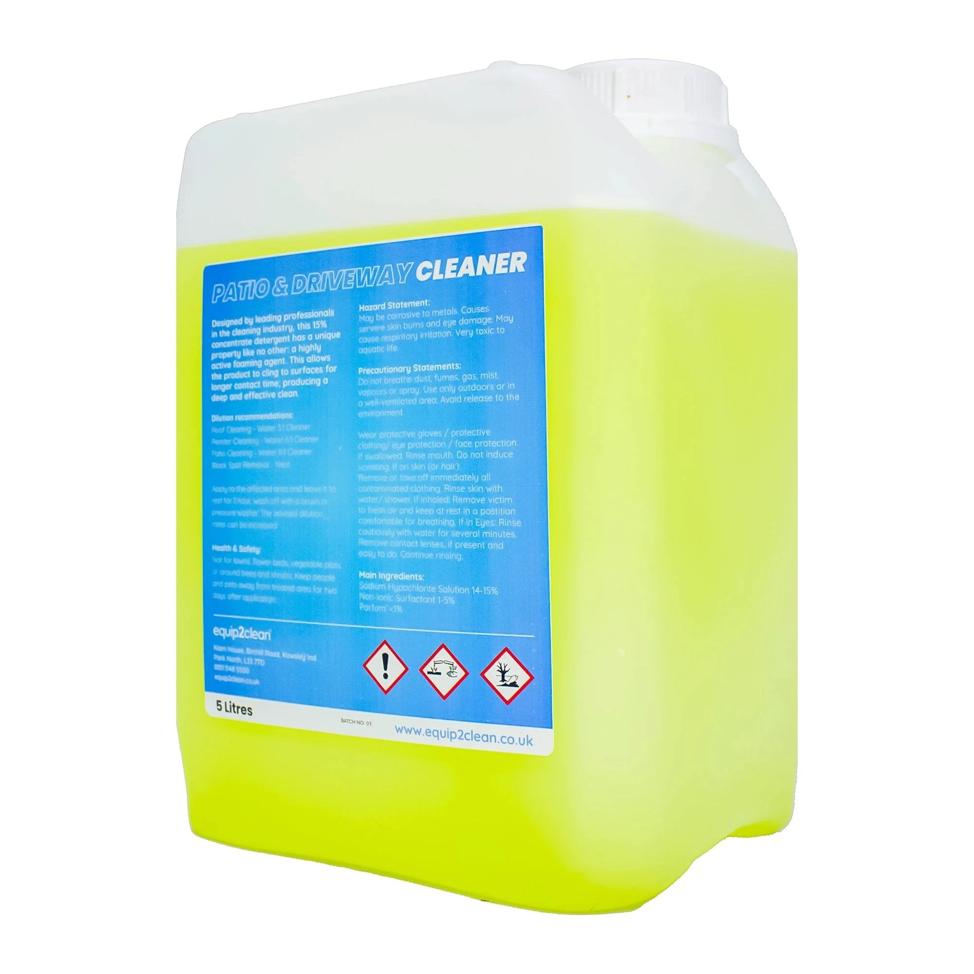 Patio & Driveway Cleaner 5L (Hypo Superfoam+) - Image 2