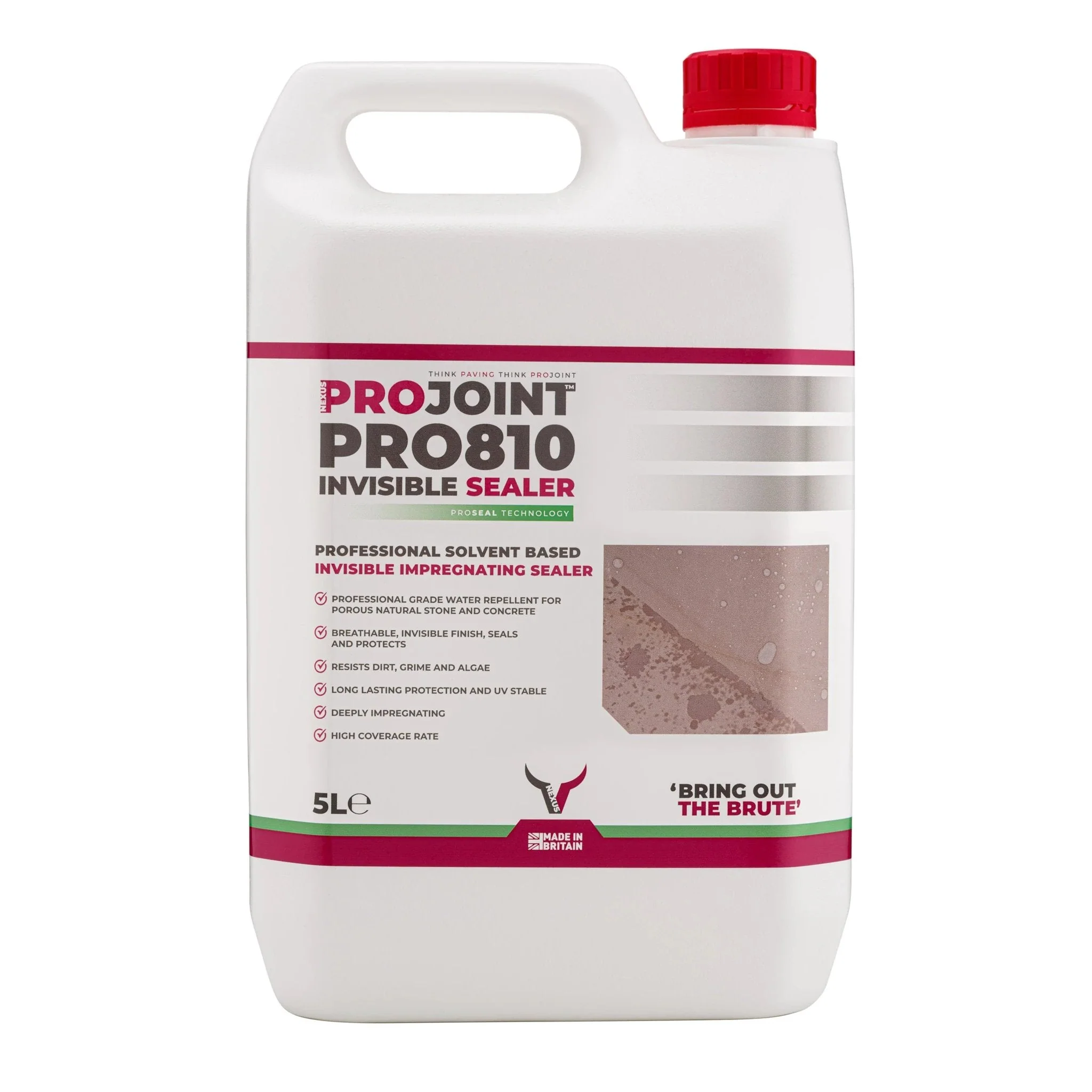 PaveCare Solvent Based Invisible Paving sealer PRO-810 - Image 4