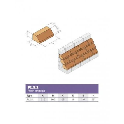 Plinth Stretcher Brick PL3.1 - Image 4