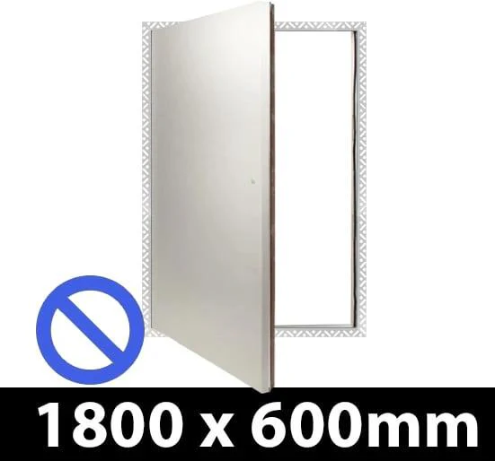 Riser Door Access Panel 1800 x 600mm Beaded Frame
