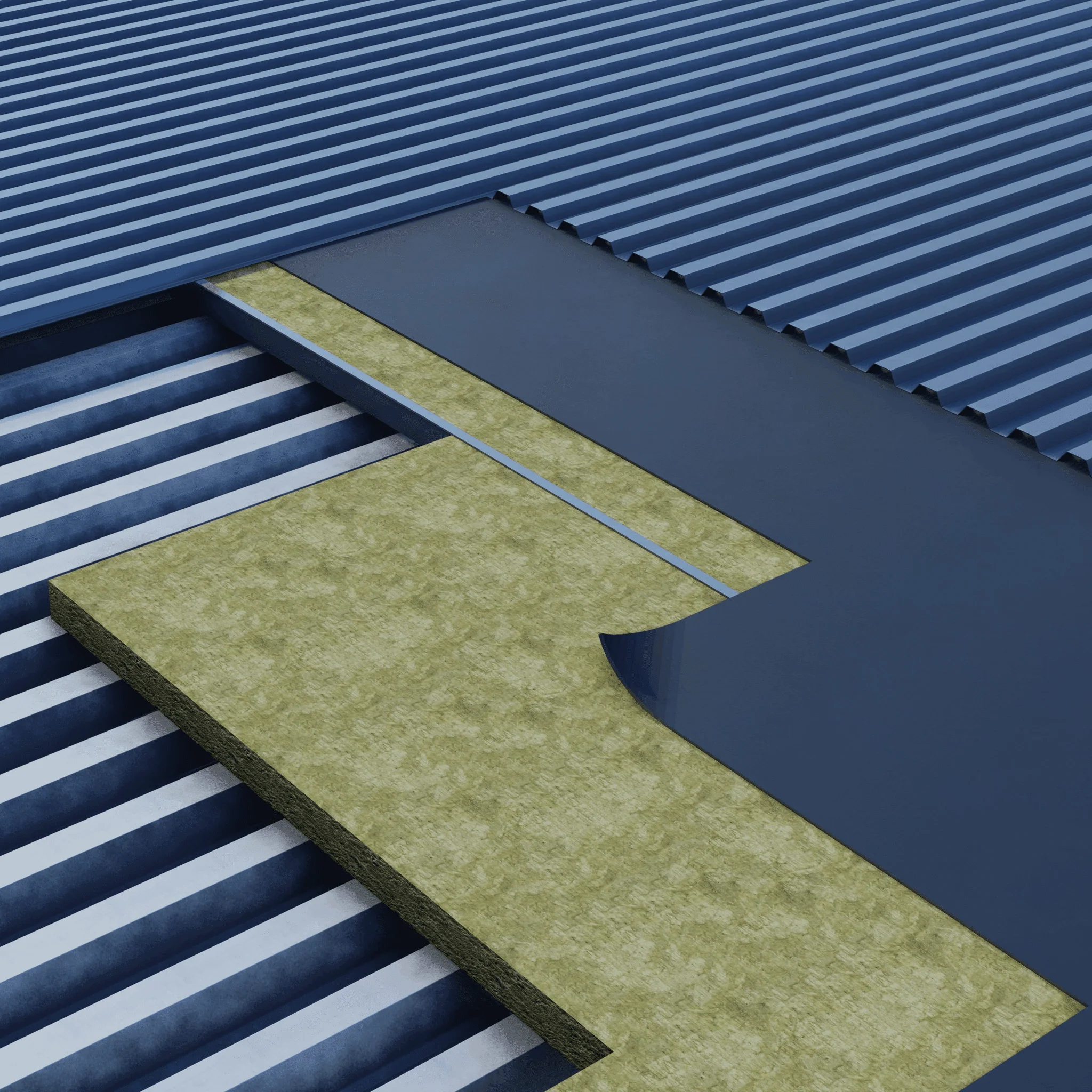 Rockwool RW5 Acoustic Mineral Wool Insulation 1200mm x 600mm - Image 3