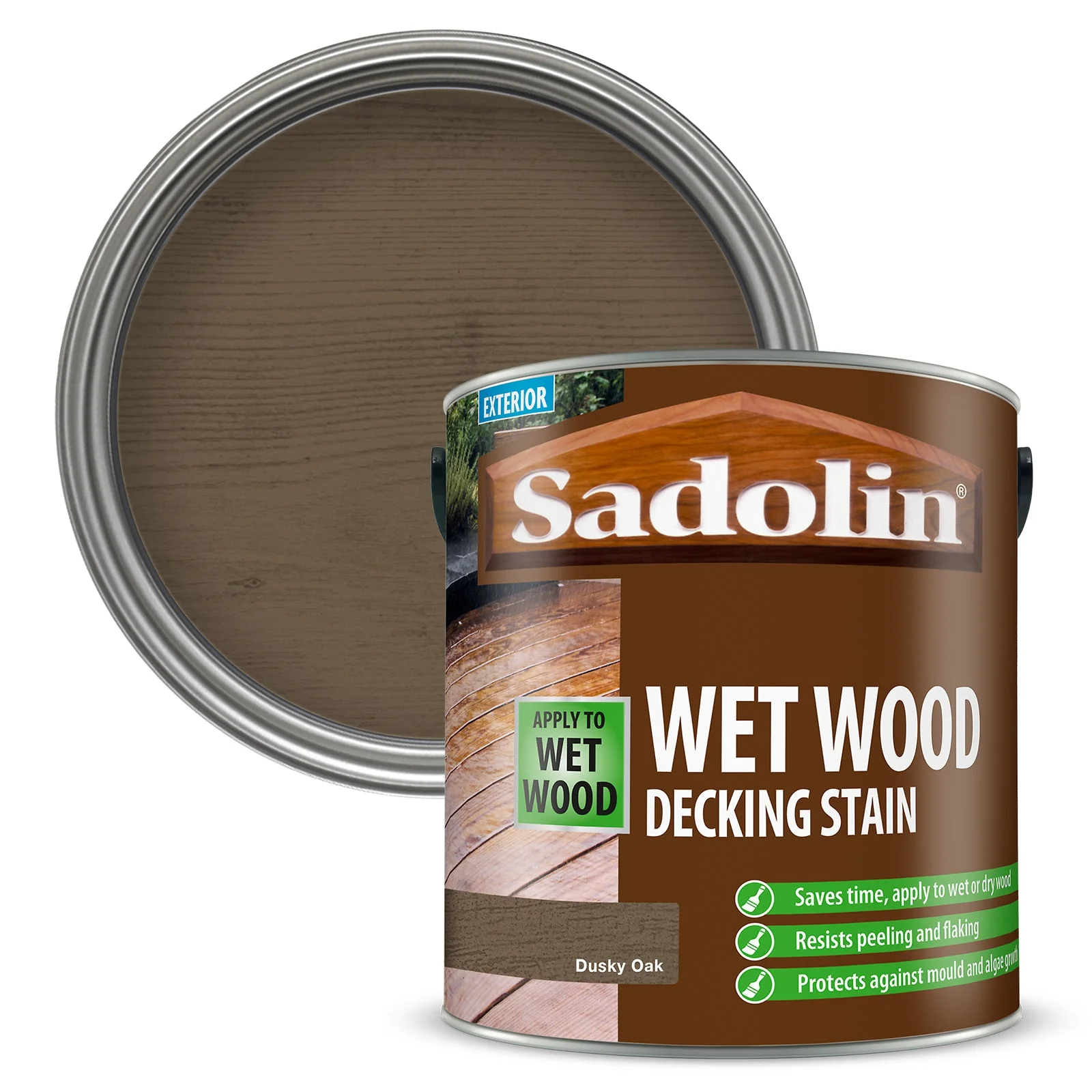 Sadolin Wet Wood Deck Stain - 2.5 L - Image 4