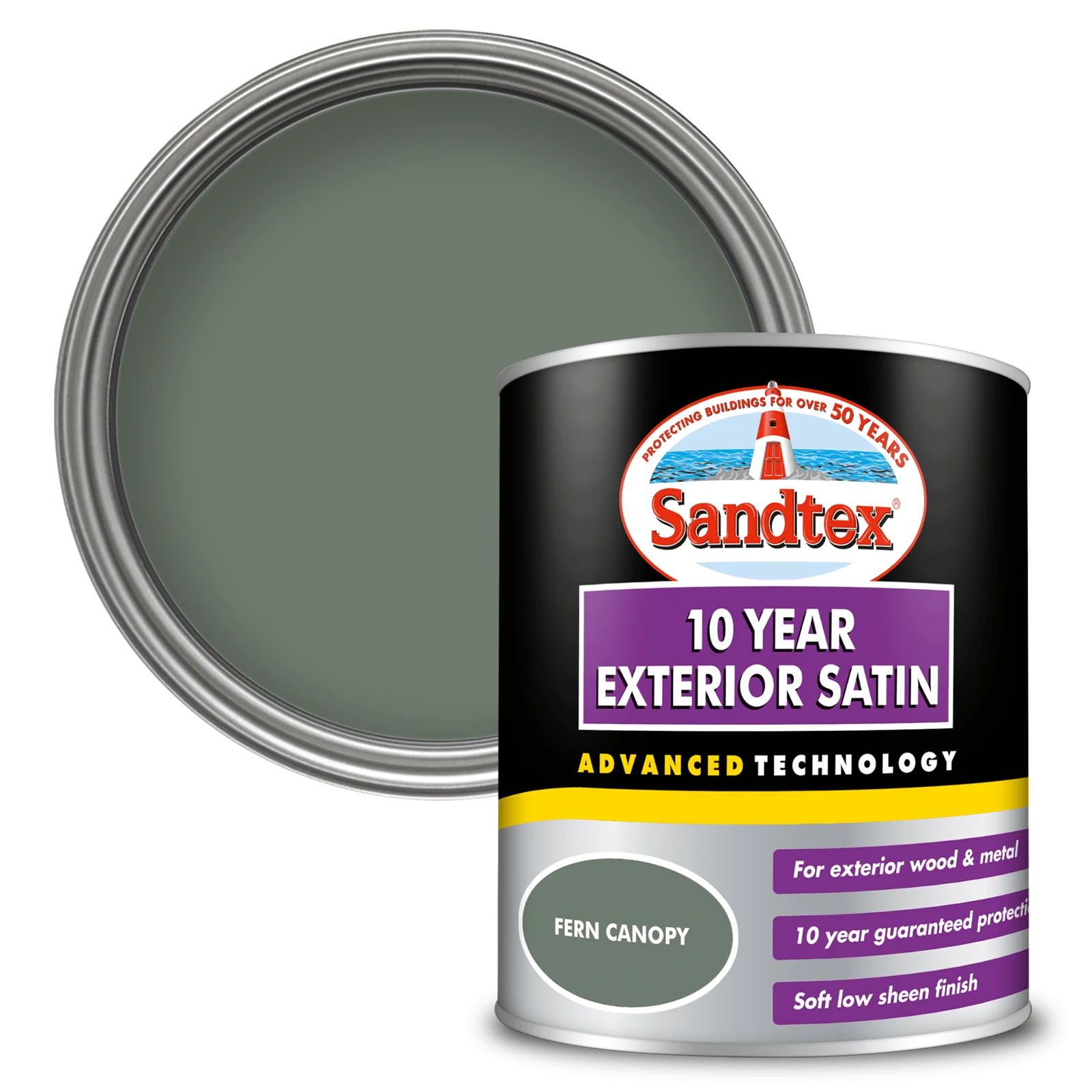 Sandtex 10 Year Satin - Image 6