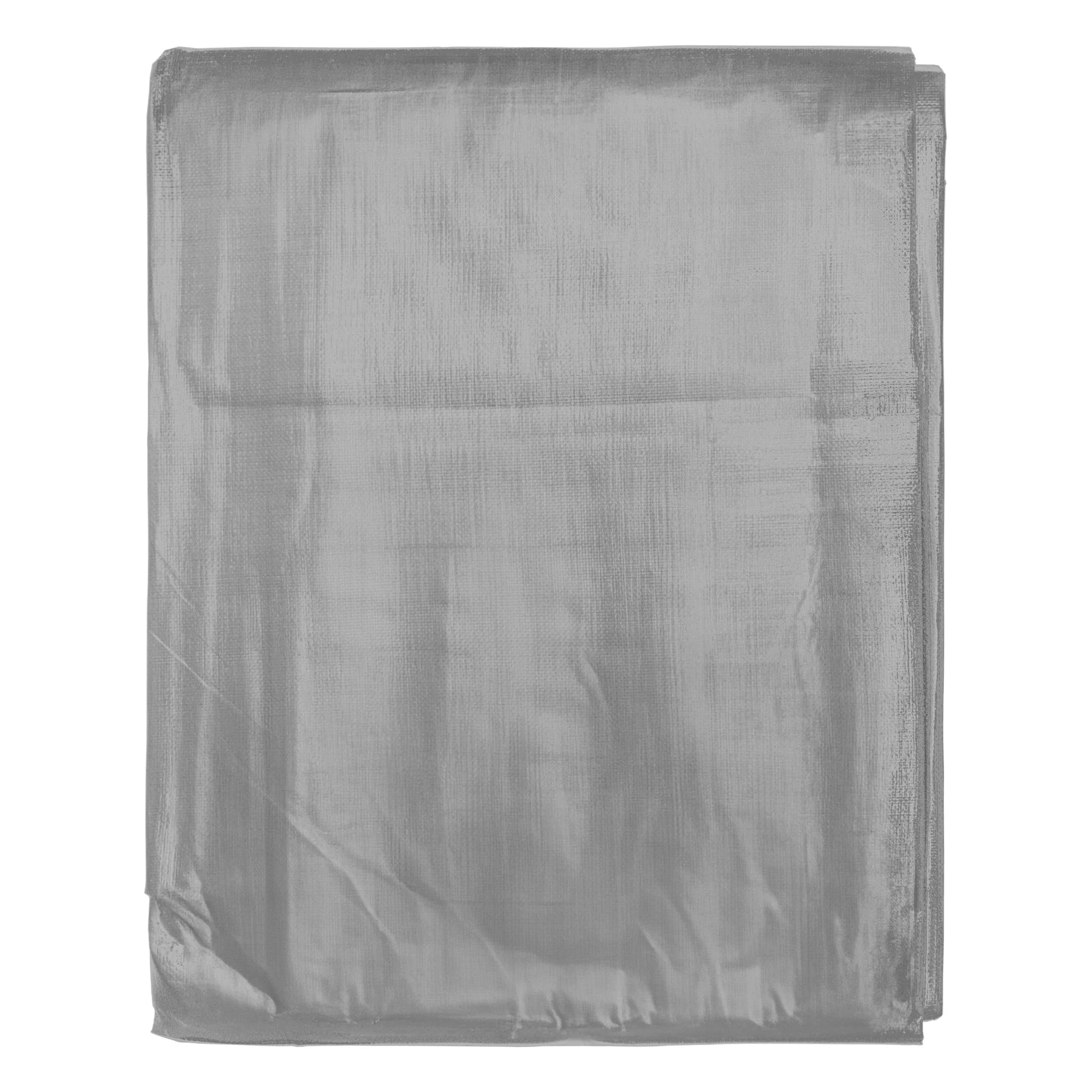 Silver XL-Grade Tarpaulin with 20 x 6" Bungee Balls (White) - Image 7