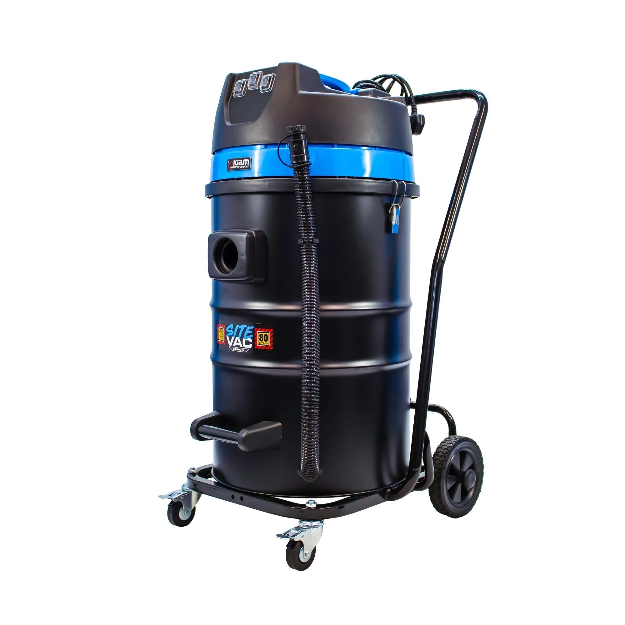 SiteVac KV80-3F – Triple Motor Warehouse Vacuum (3600W) with Front-Mounted Squeegee - Image 14