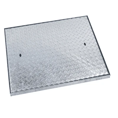 Solid Top Manhole Cover & Frame Durbar Tread 750 x 600mm 5T