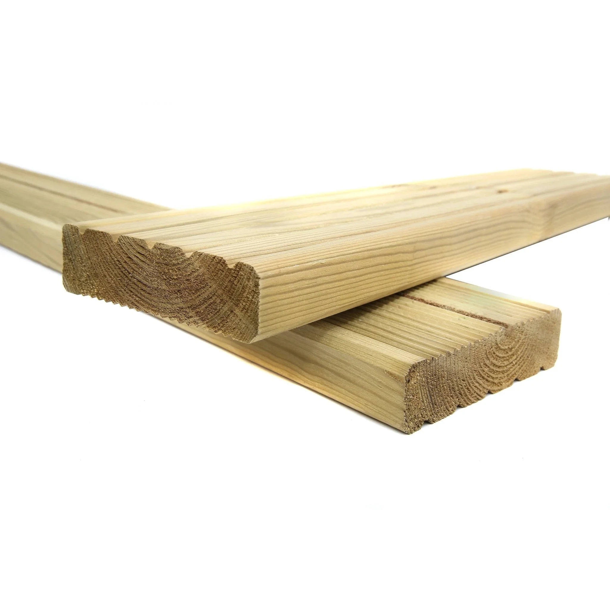Treated Heavy Duty Timber Decking Board Packs 120mm x 35mm finished size - Image 6
