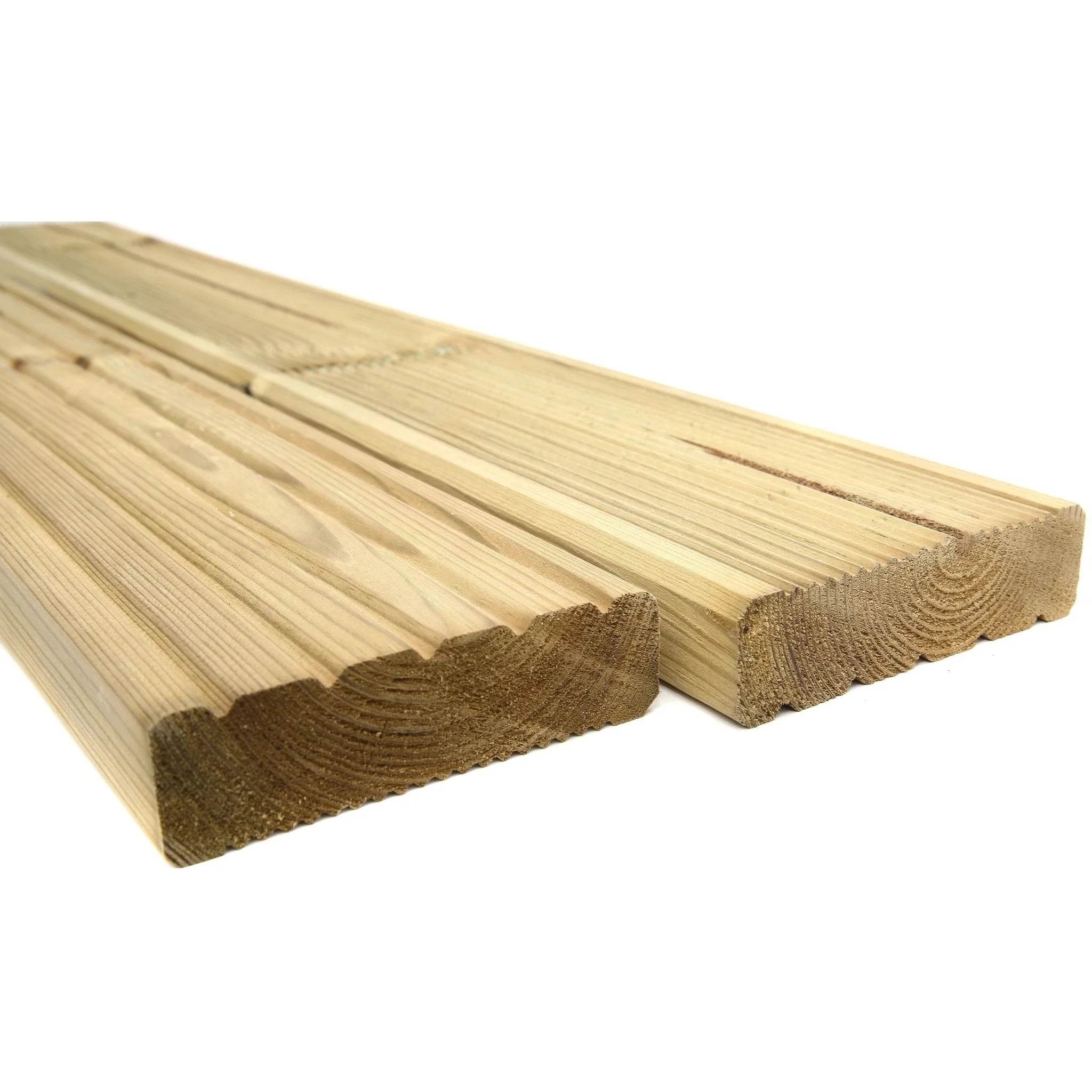 Treated Heavy Duty Timber Decking Board Packs 120mm x 35mm finished size - Image 7