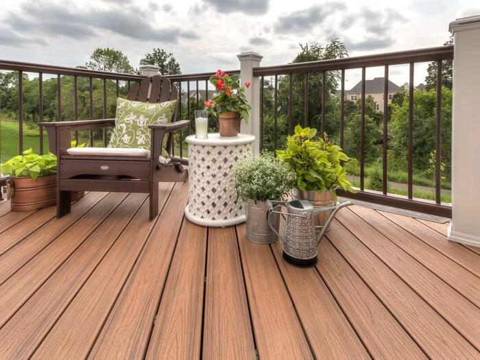 Trex Decking Board Composite Grooved 25mmx140mm Tiki Torch 3660mm - Image 5