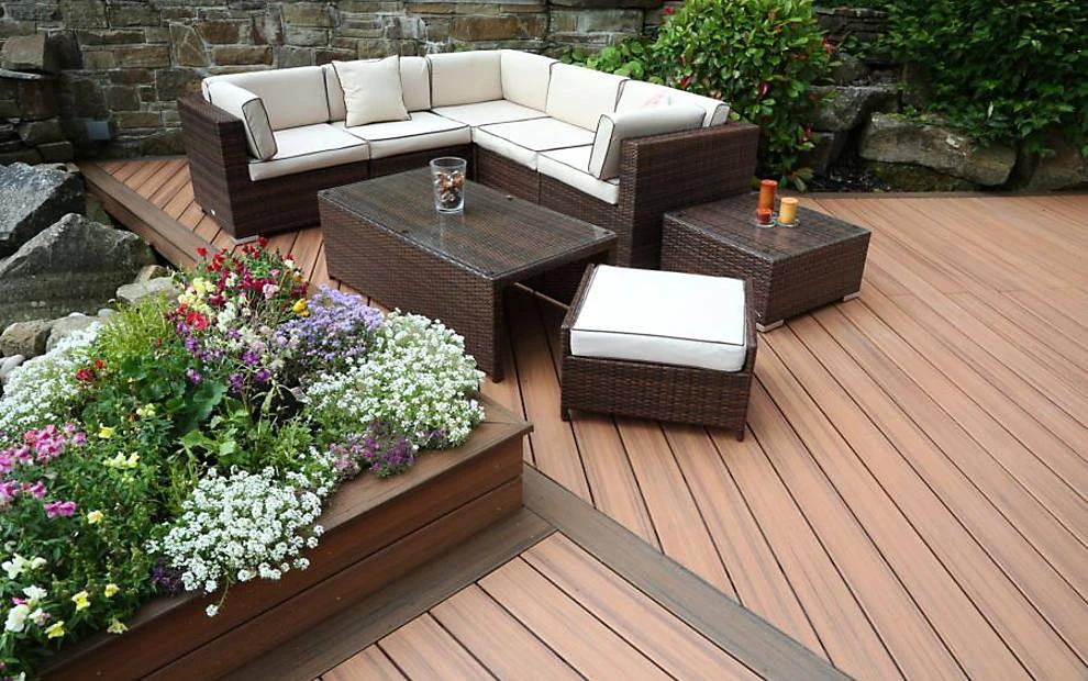 Trex Decking Board Composite Grooved 25mmx140mm Tiki Torch 3660mm - Image 7