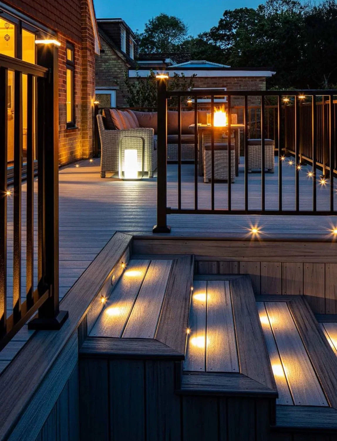 Trex Decking Board Composite Grooved 25mmx140mm Calm Water 3660mm - Image 5