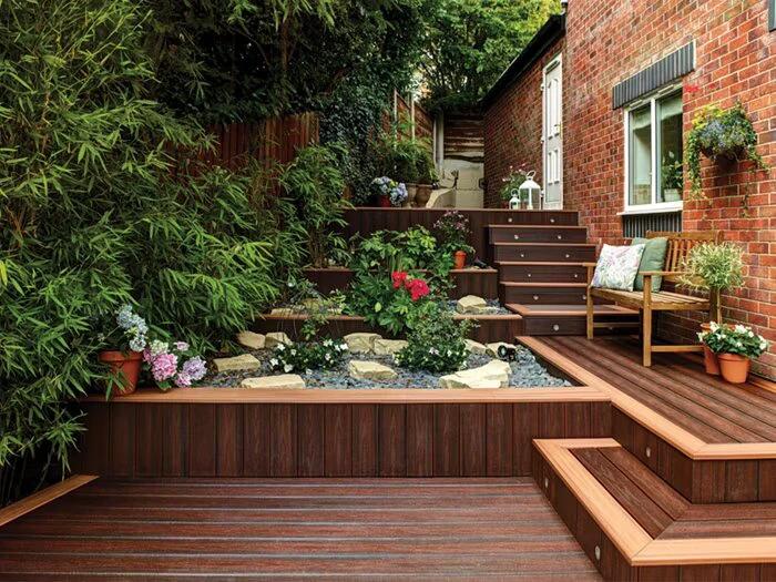 Trex Decking Board Composite Grooved 25mmx140mm Lava Rock 3660mm - Image 4