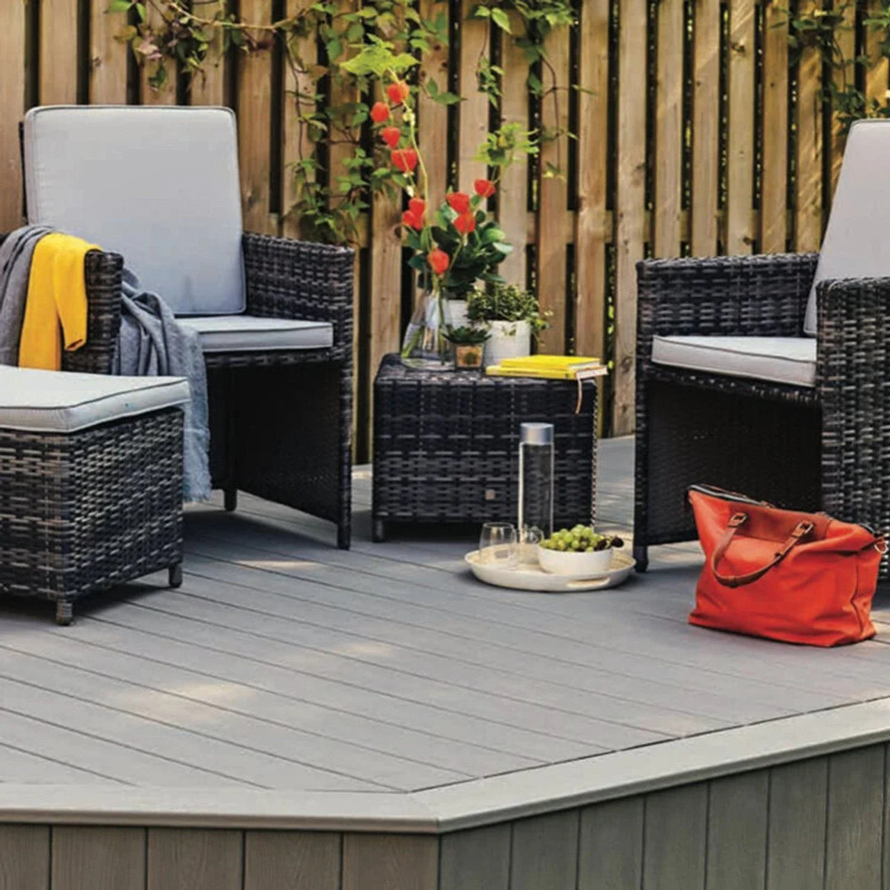 Trex Decking Board Composite Solid 25mmx140mm Gravel Path 3660mm - Image 6