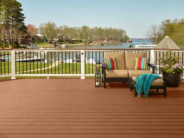 Trex Decking Board Composite Solid 25mmx140mm Saddle 3660mm - Image 4
