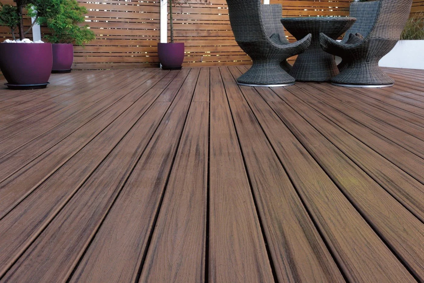 Trex Decking Board Composite Solid 25mmx140mm Spiced Rum 3660mm - Image 3