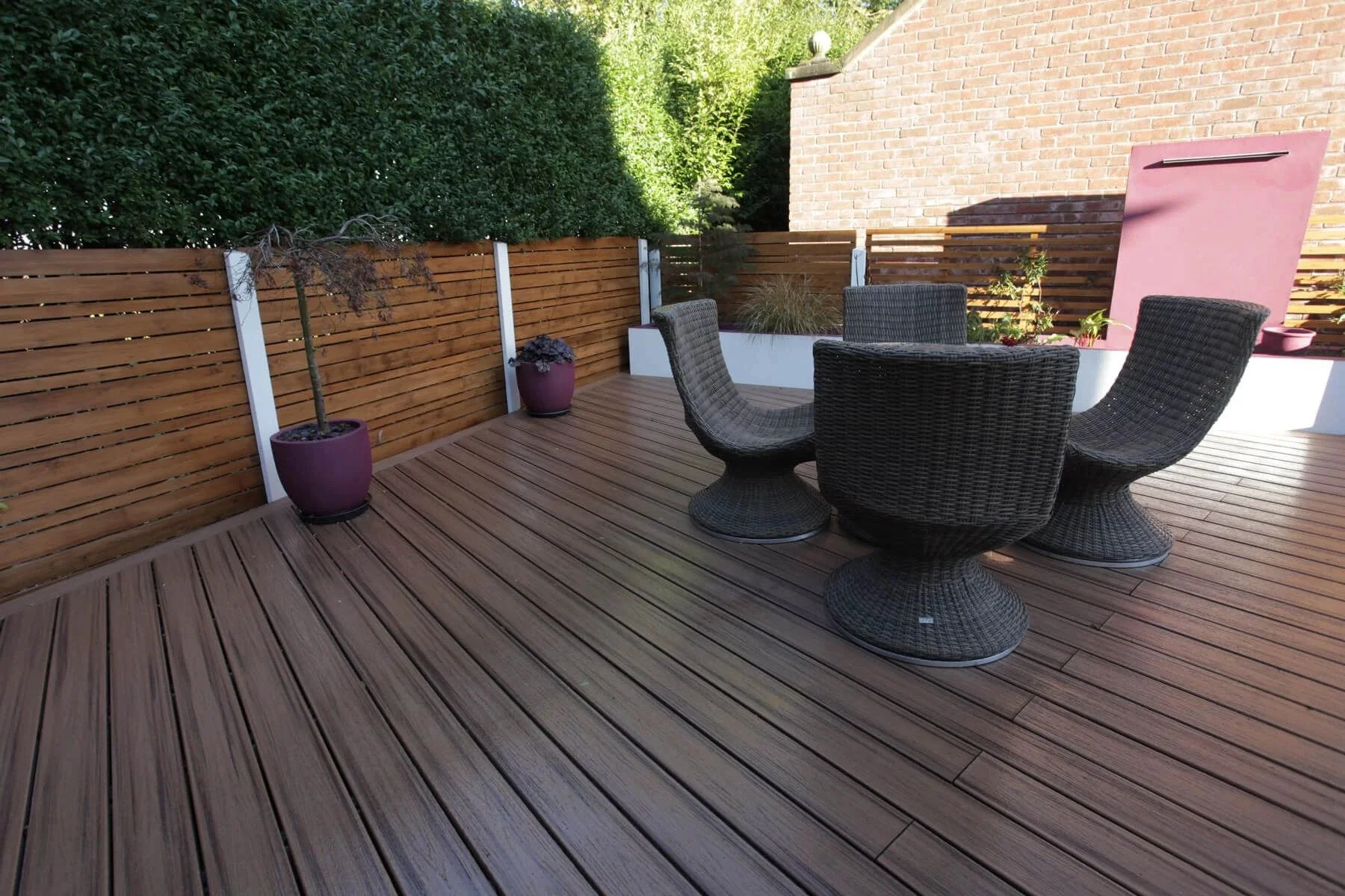 Trex Decking Board Composite Solid 25mmx140mm Spiced Rum 3660mm - Image 4