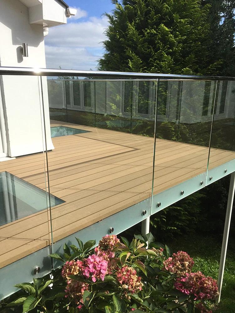 Triton Composite Decking Board – Teak | Affordable Uncapped WPC Deckin - Image 6