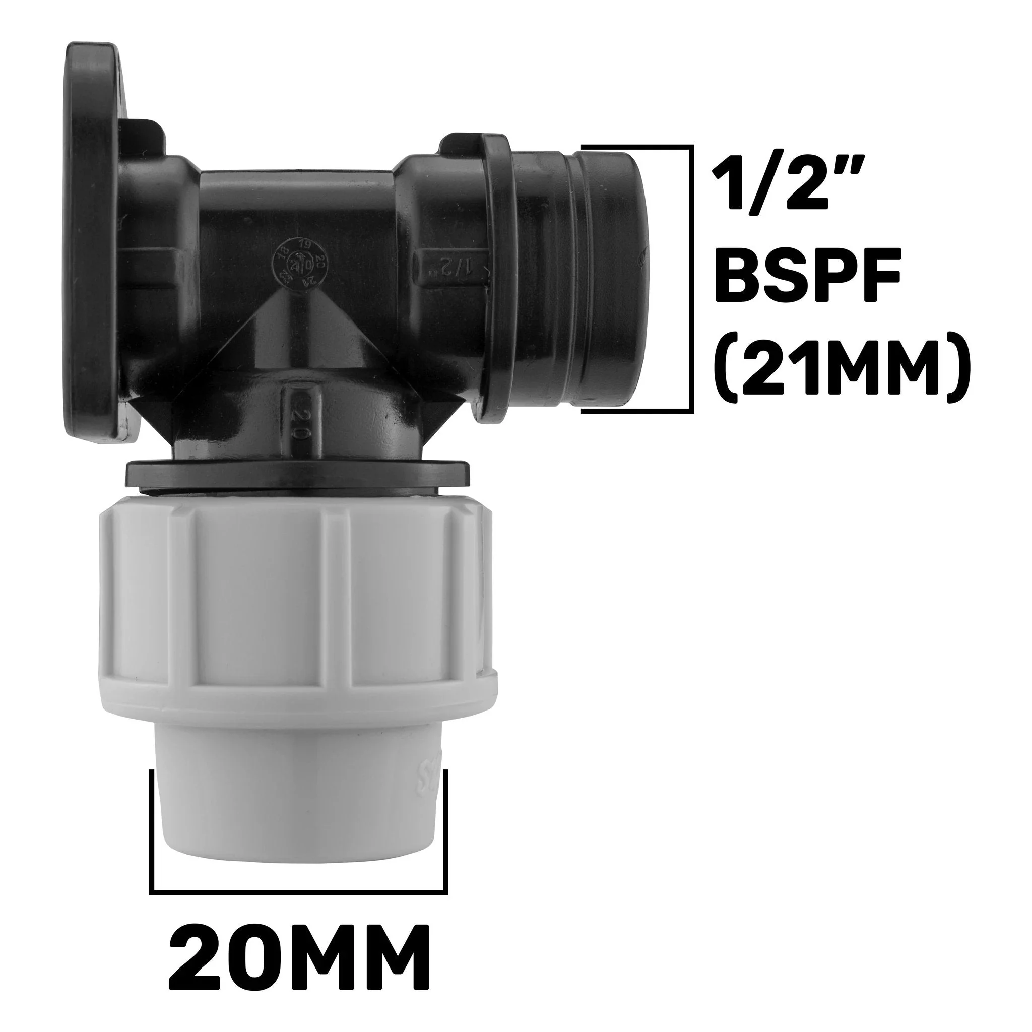 Wall Flange Kit 20mm MDPE – Geka - Image 8