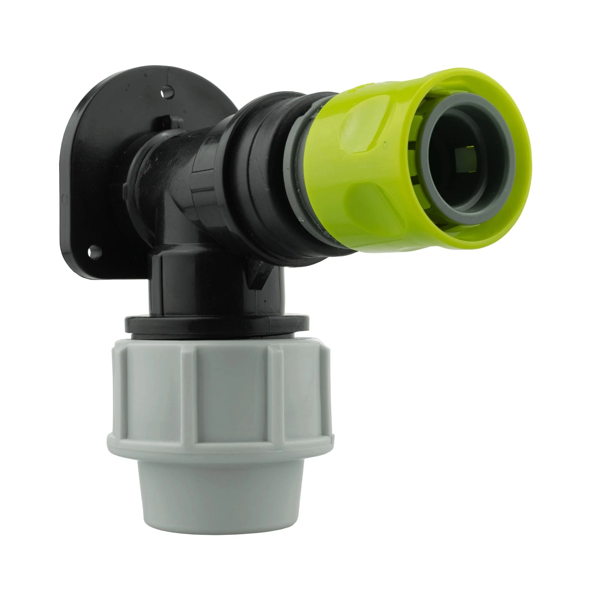 Wall Flange Kit 25mm MDPE + Female Quick Connector - Image 2