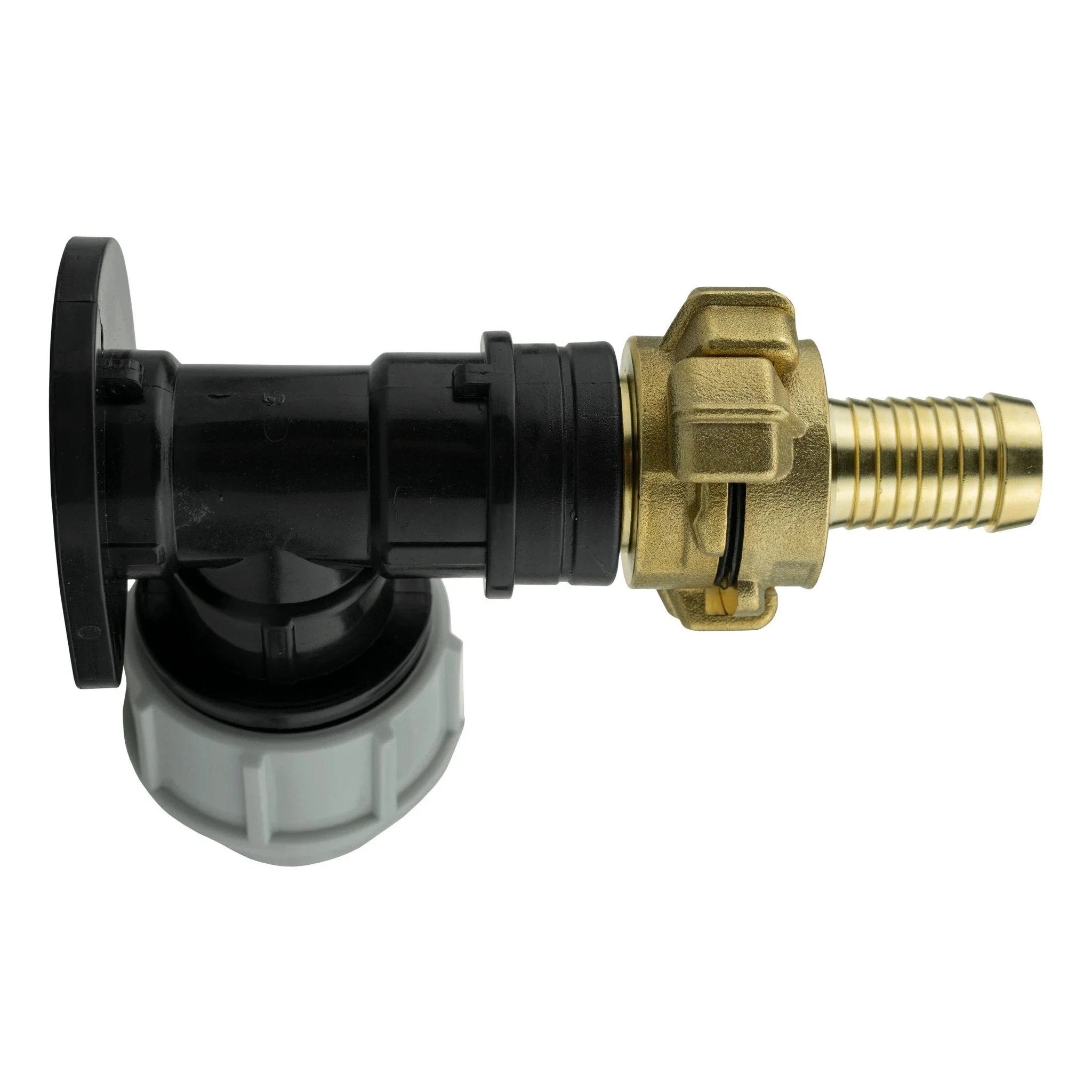 Wall Flange Kit 32mm MDPE + 19mm Barbed Geka Set - Image 2