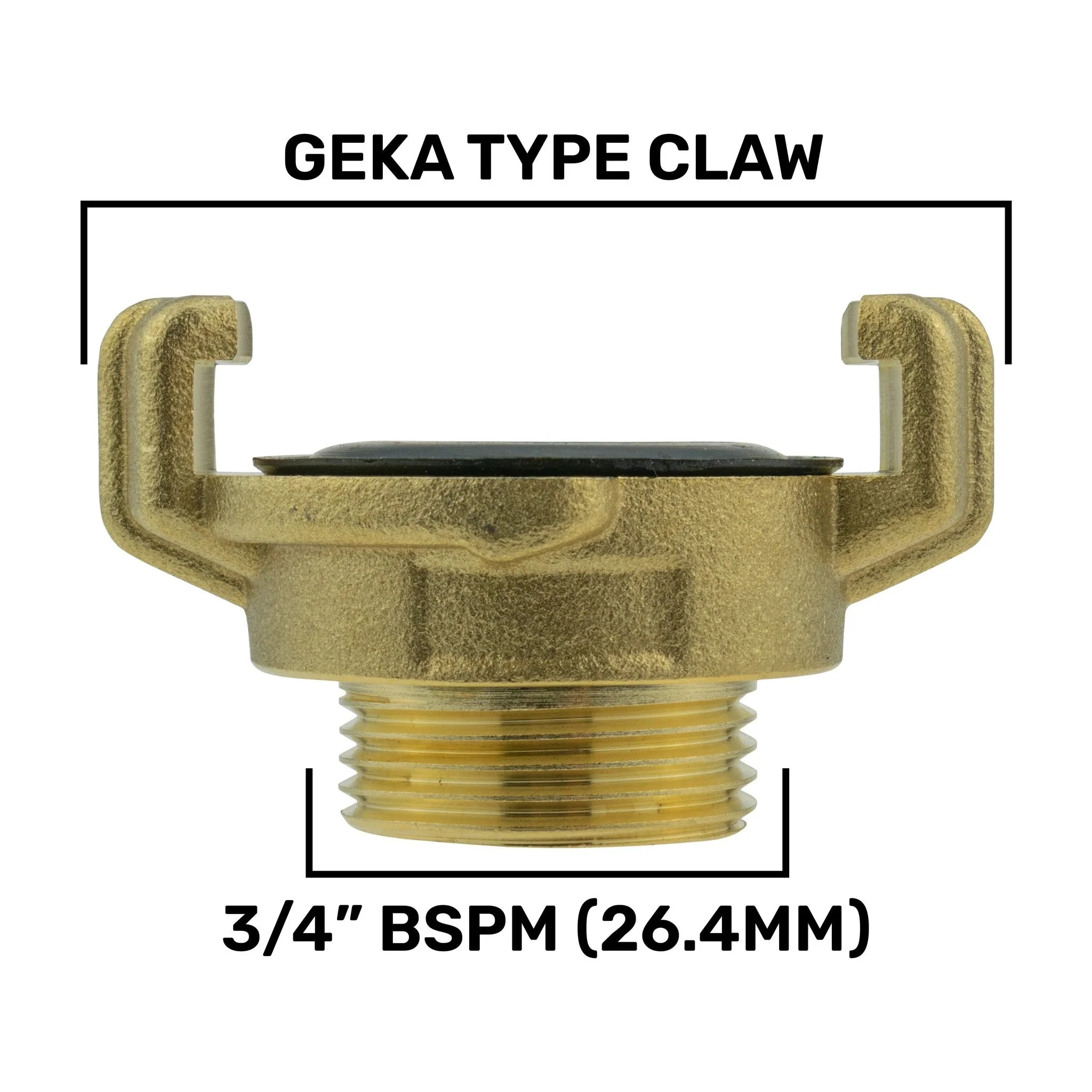 Wall Flange Kit 32mm MDPE + Lever Valve + 19mm Barbed Geka Set - Image 15