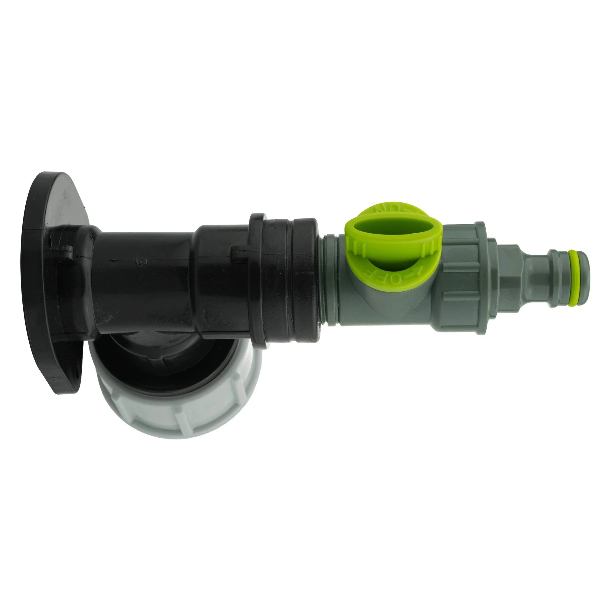 Wall Flange Kit 32mm MDPE + Quick Connector Valve - Image 2