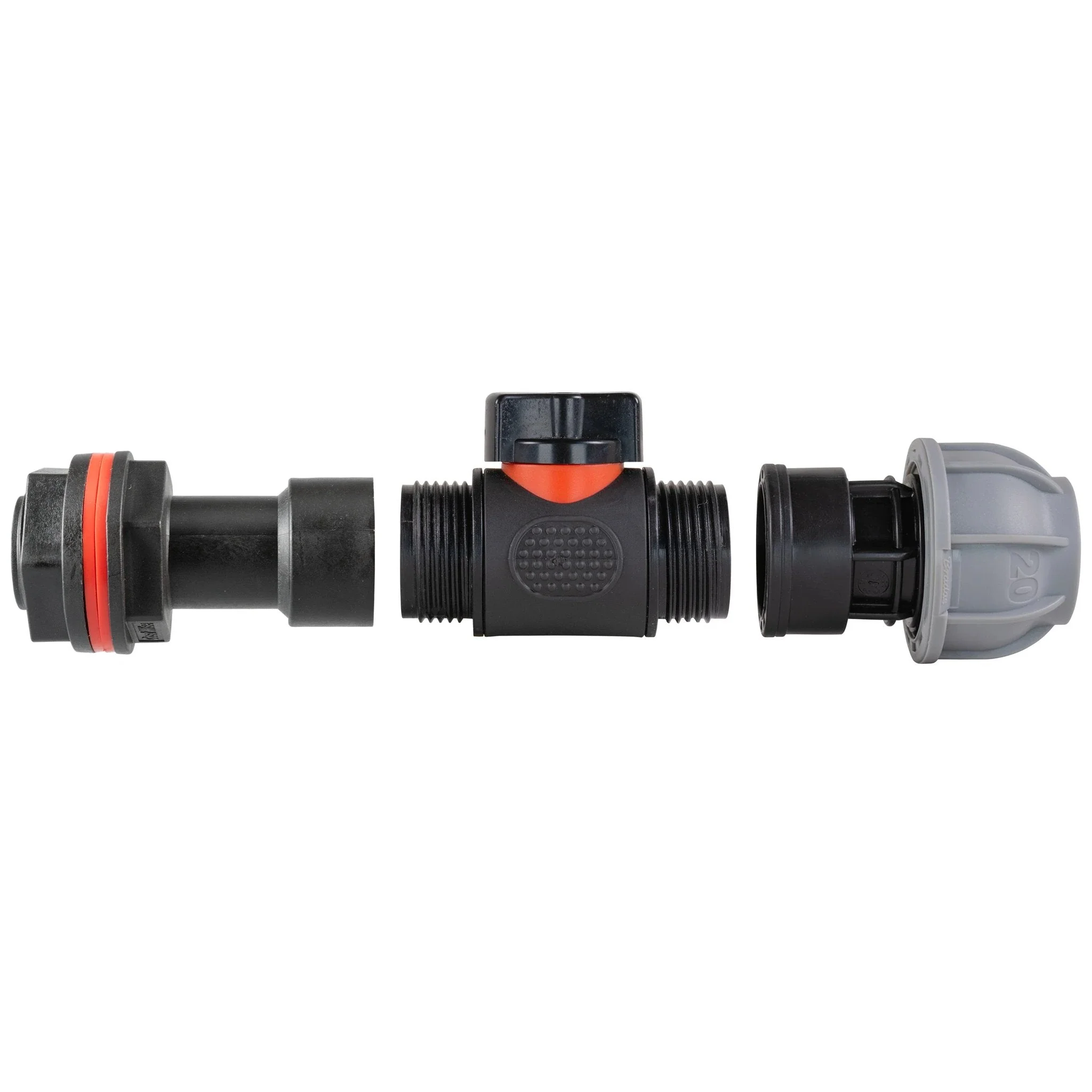 Water Butt Extension Kit 3/4" with In-Line Valve + 20mm MDPE - Image 4