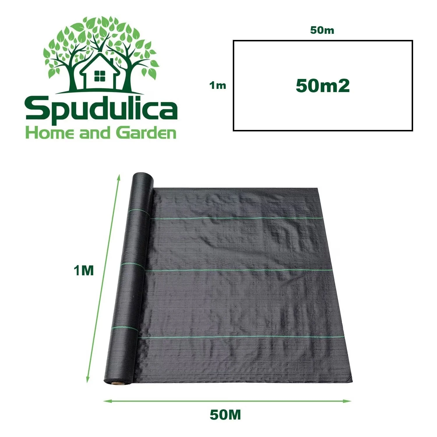 Weed Control Fabric Roll 50m2 100gsm - Image 10