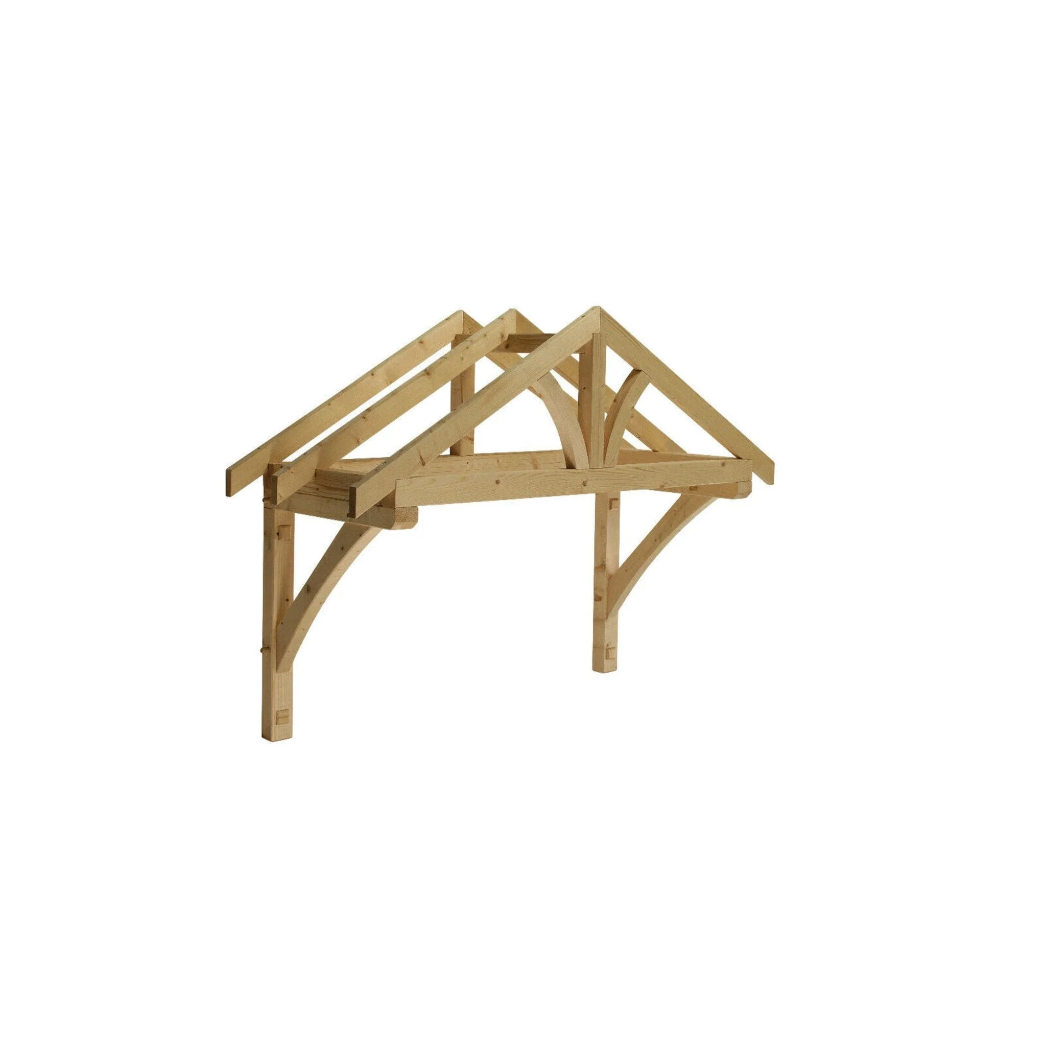 Pine Apex Wooden Door/Porch Canopy Kit