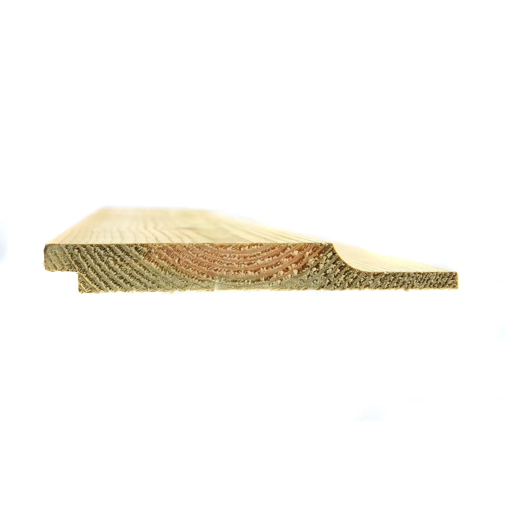 Green Treated Wooden Shiplap Cladding 19mm x 125mm (5x3/4") - Image 12