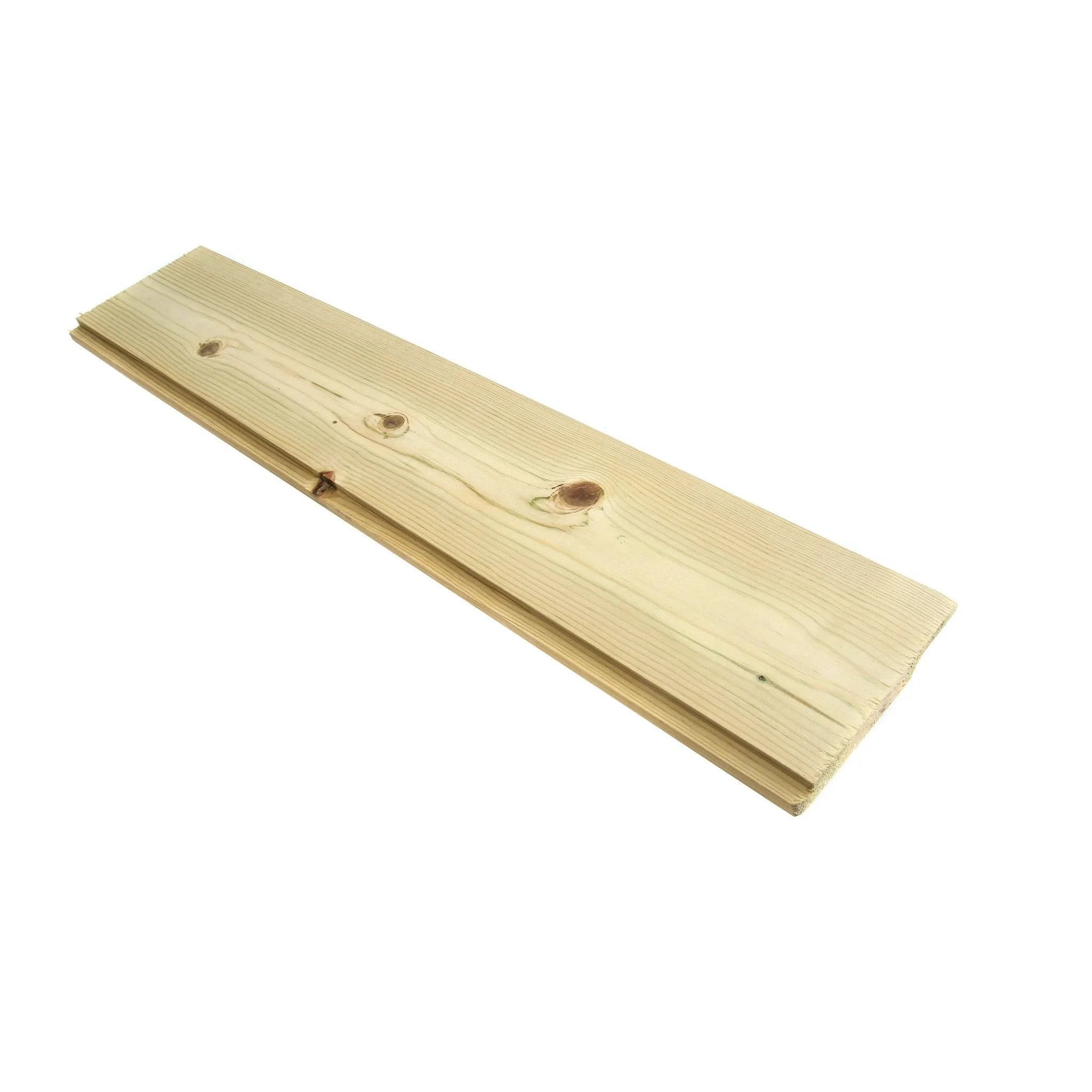 Green Treated Wooden Shiplap Cladding 19mm x 125mm (5x3/4") - Image 9